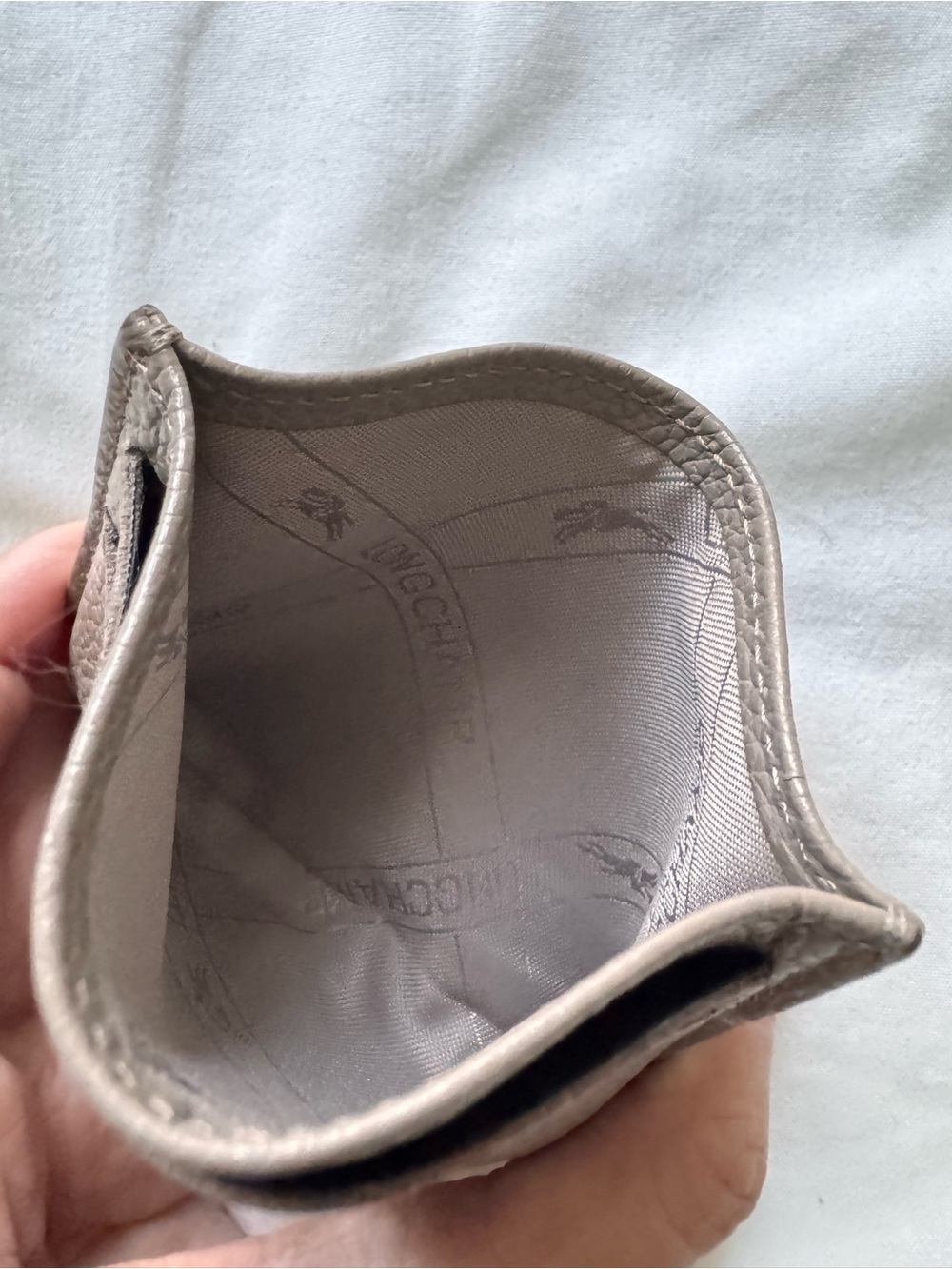 Longchamp Leather Card Holder Wallet - Picture 4 of 4